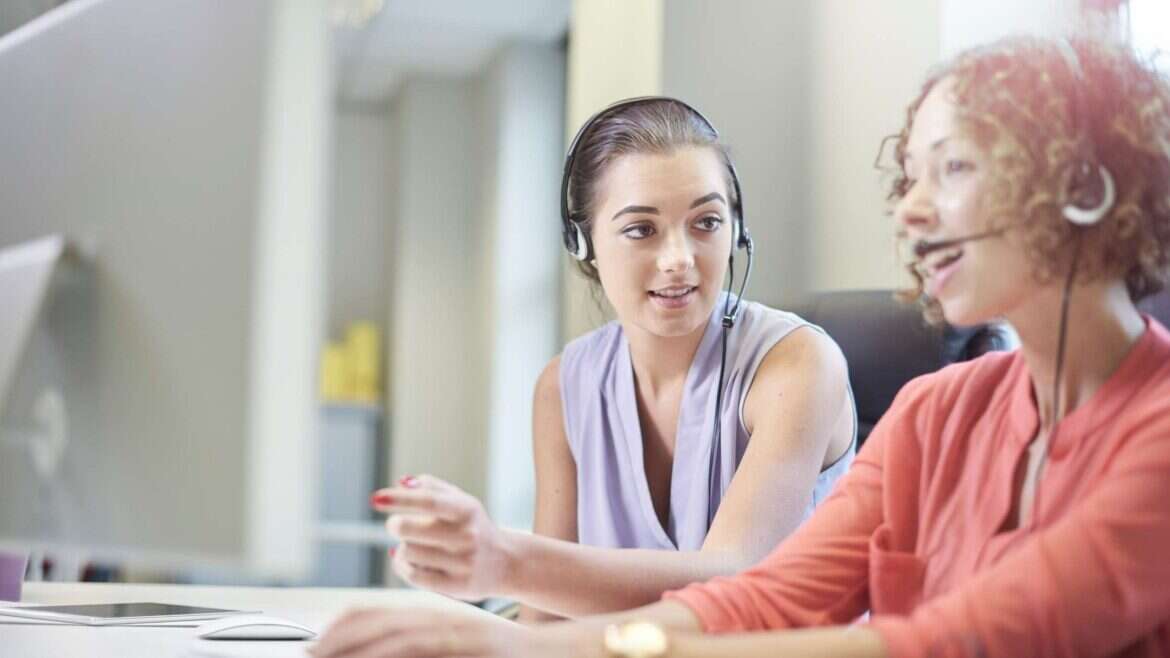 Customer service training software