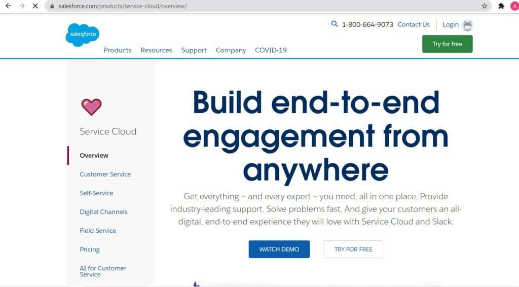 salesforce service cloud