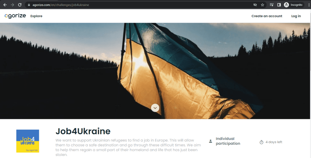 Job4Ukraine by Agorize