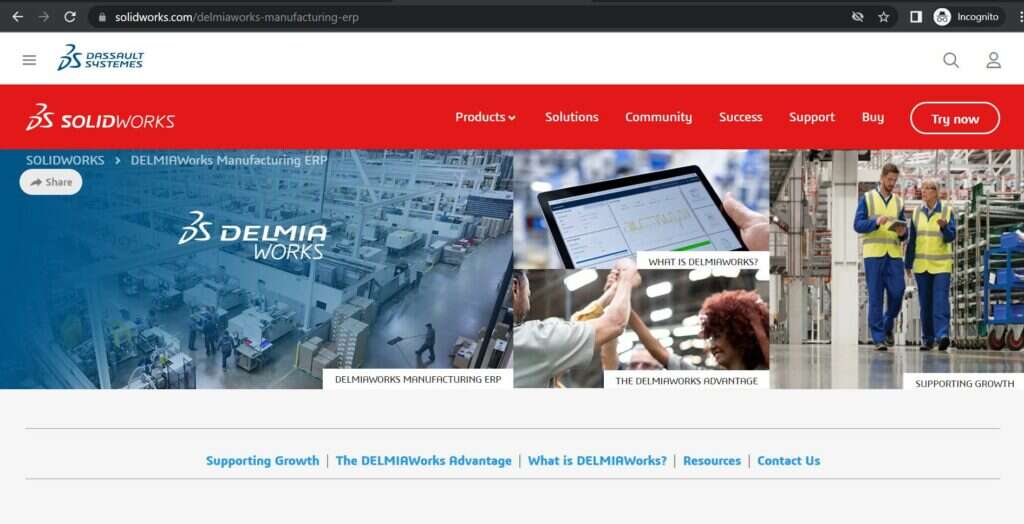 DELMIAWorks Manufacturing ERP