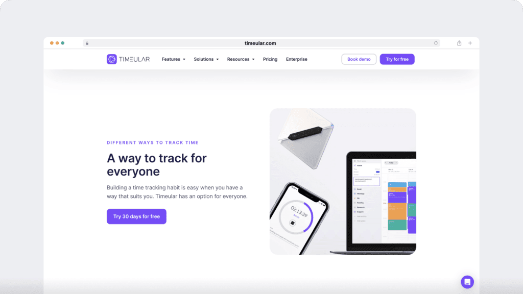 Timeular-take control of your time