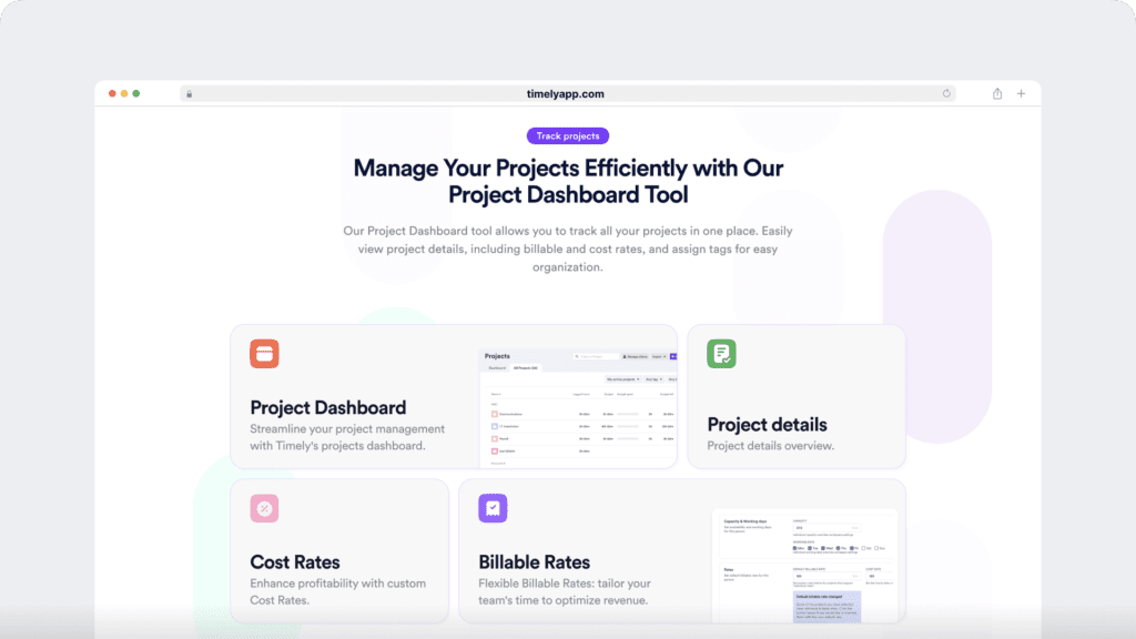 Timely project management