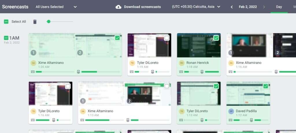 Time Doctor screencasts
