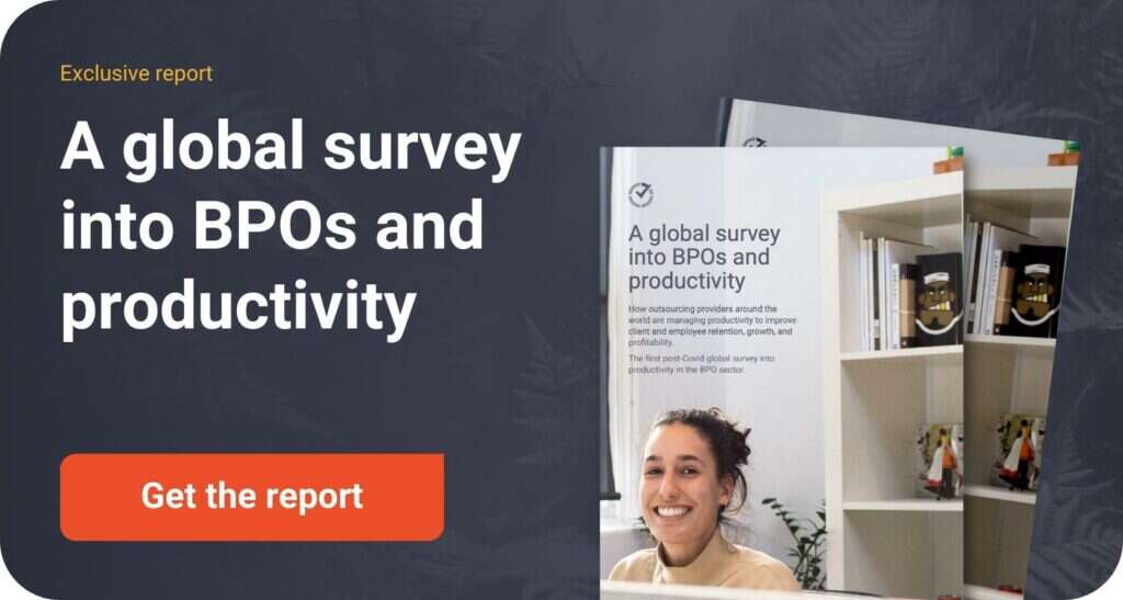 Time doctor BPO productivity survey
