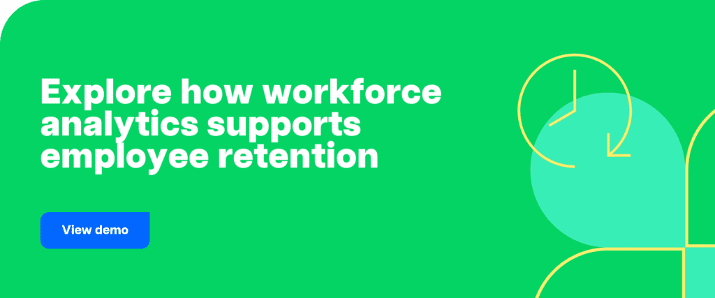 Explore how workforce analytics supports employee retention