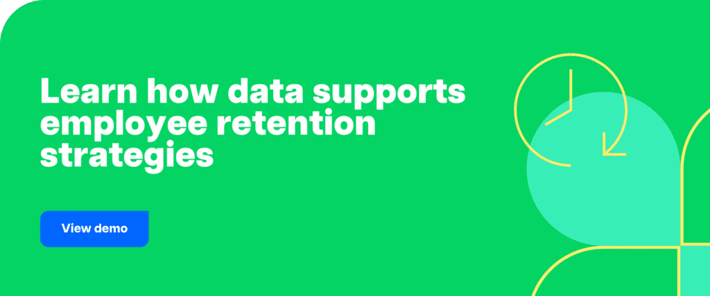 Learn how data supports employee retention strategies