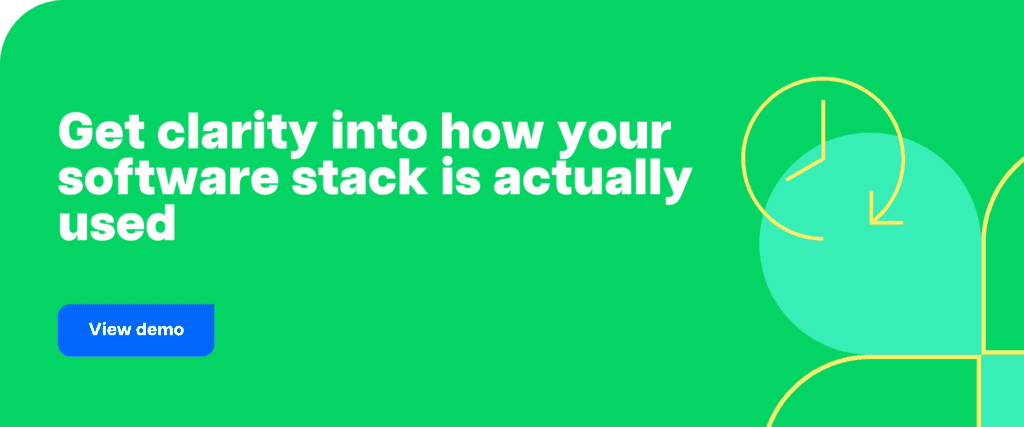 Get clarity into how your software stack is actually used