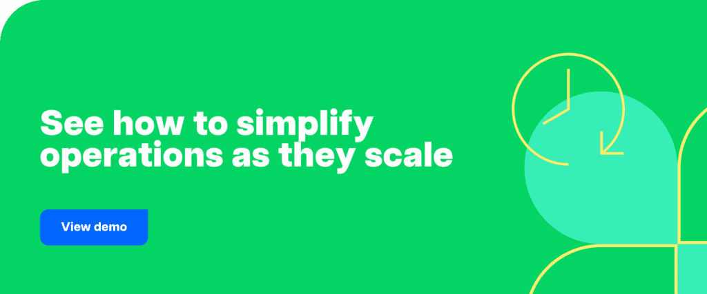See how to simplify operations as they scale